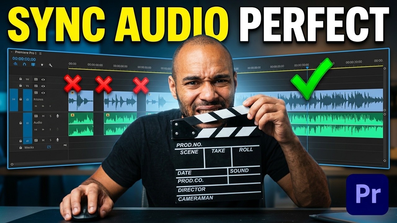 How To Sync Audio and Video In Premiere Pro Manually