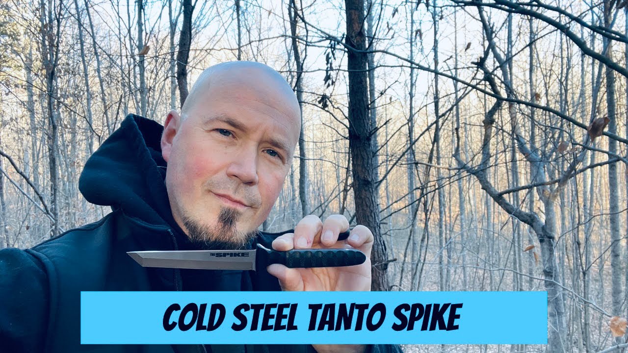 Cold Steel Tanto Spike: ОЧЕНЬ классный EDC-нож!