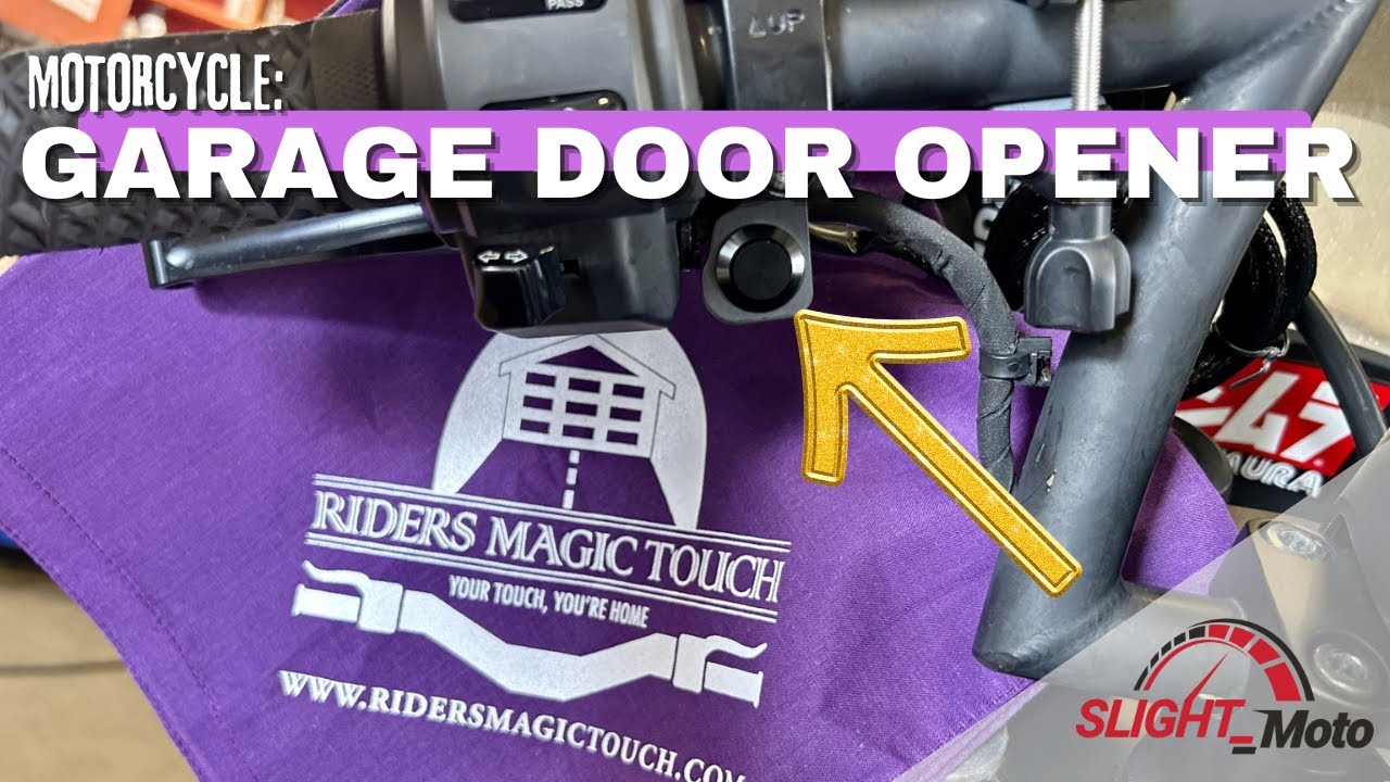 Garage Door Opener for your Motorcycle - RIDERS MAGIC TOUCH