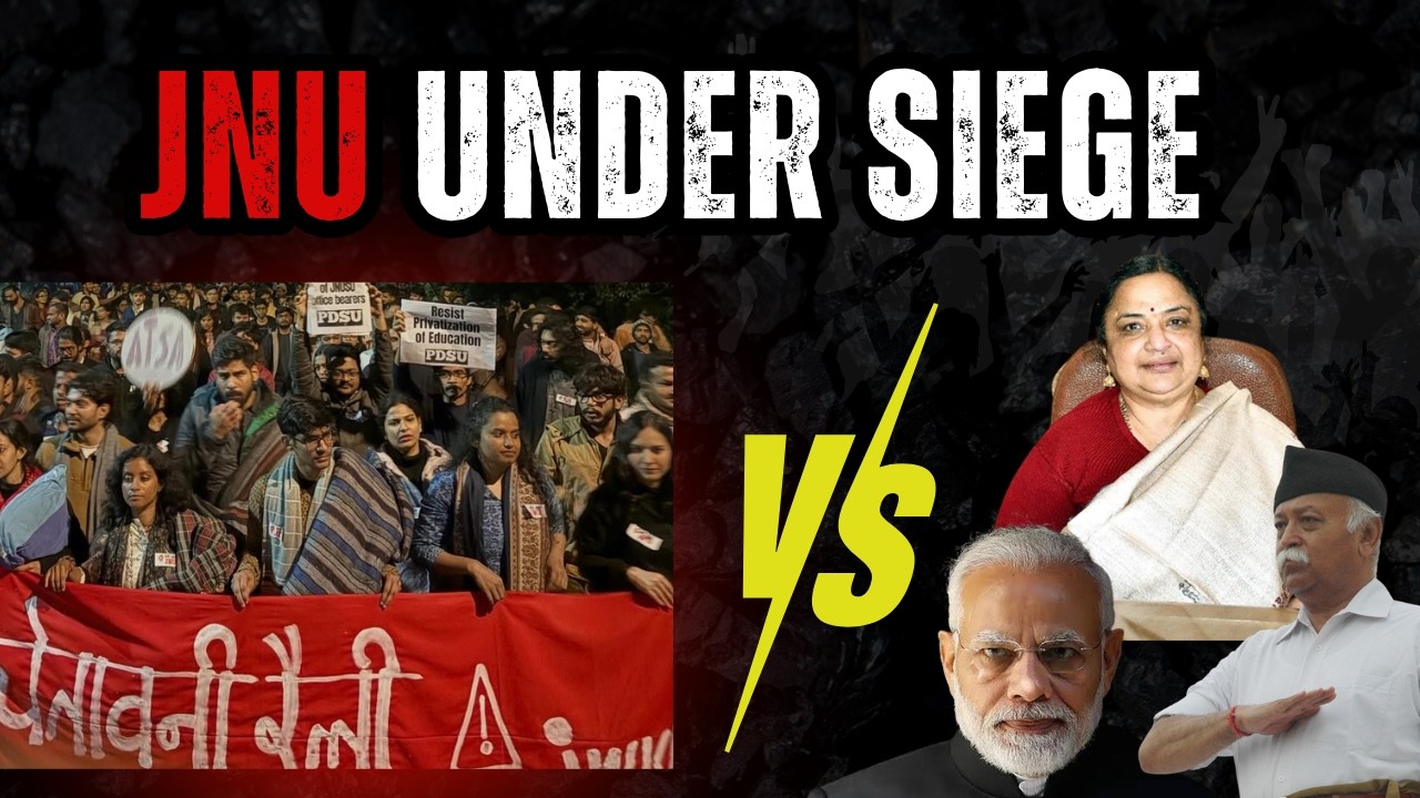 JNU VC Suspends Entire Students’ Union | Why JNU Is On Strike | JNUSU Vice President Speaks #watch