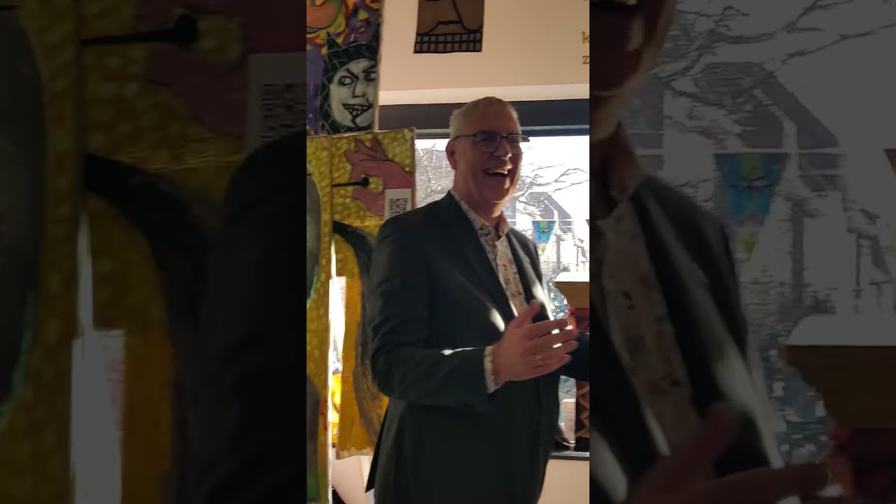 OPENING ZOT, ZOTTER, ZOTST - DOOR DE WETHOUDER VAN CULTUUR VAN LEIDERDORP H. ROMEIJN 