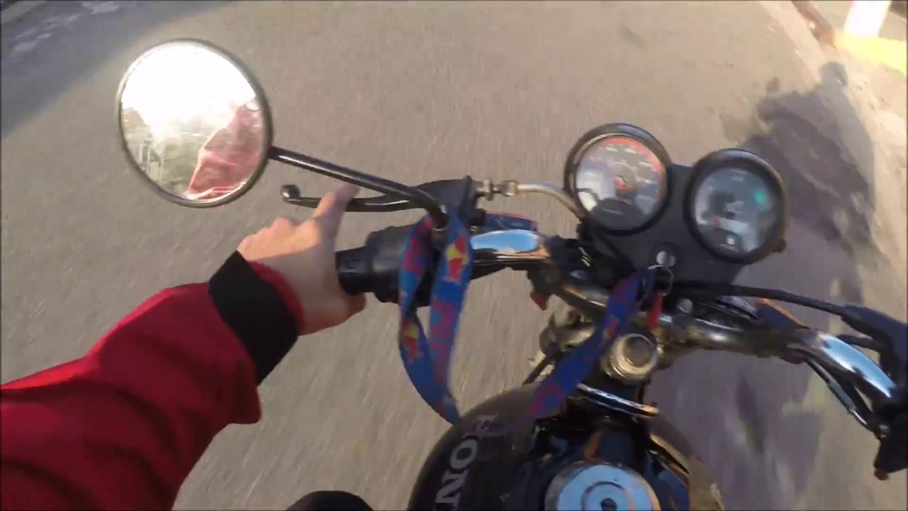 Role de Fan 125 com bau e sem filtro - Honda fan 125