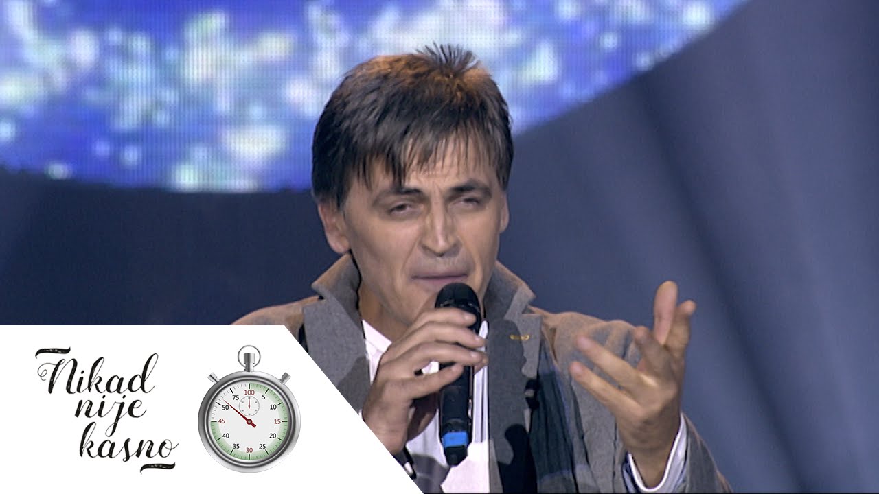 Goran Babic - S tobom je prava stvar - (live) - Nikad nije kasno - EM 04 - 15.11.15.