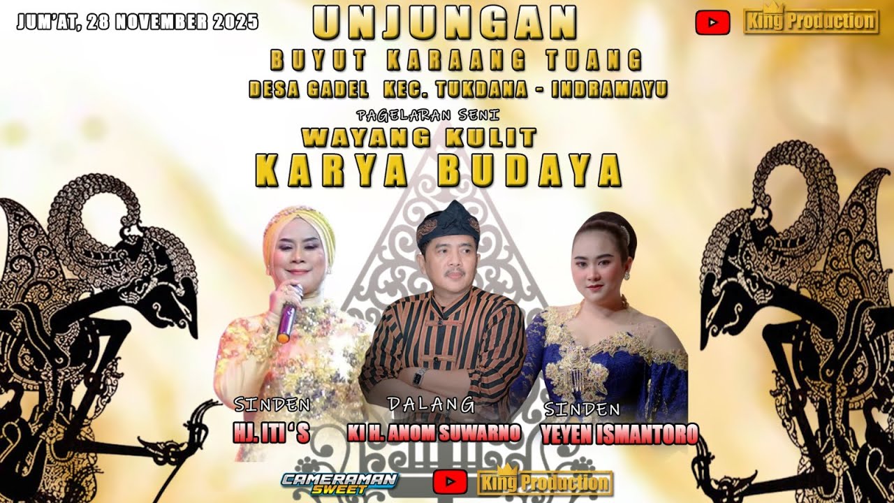 🔴LIVE WAYANG KARYA BUDAYA - UNJUNGAN 