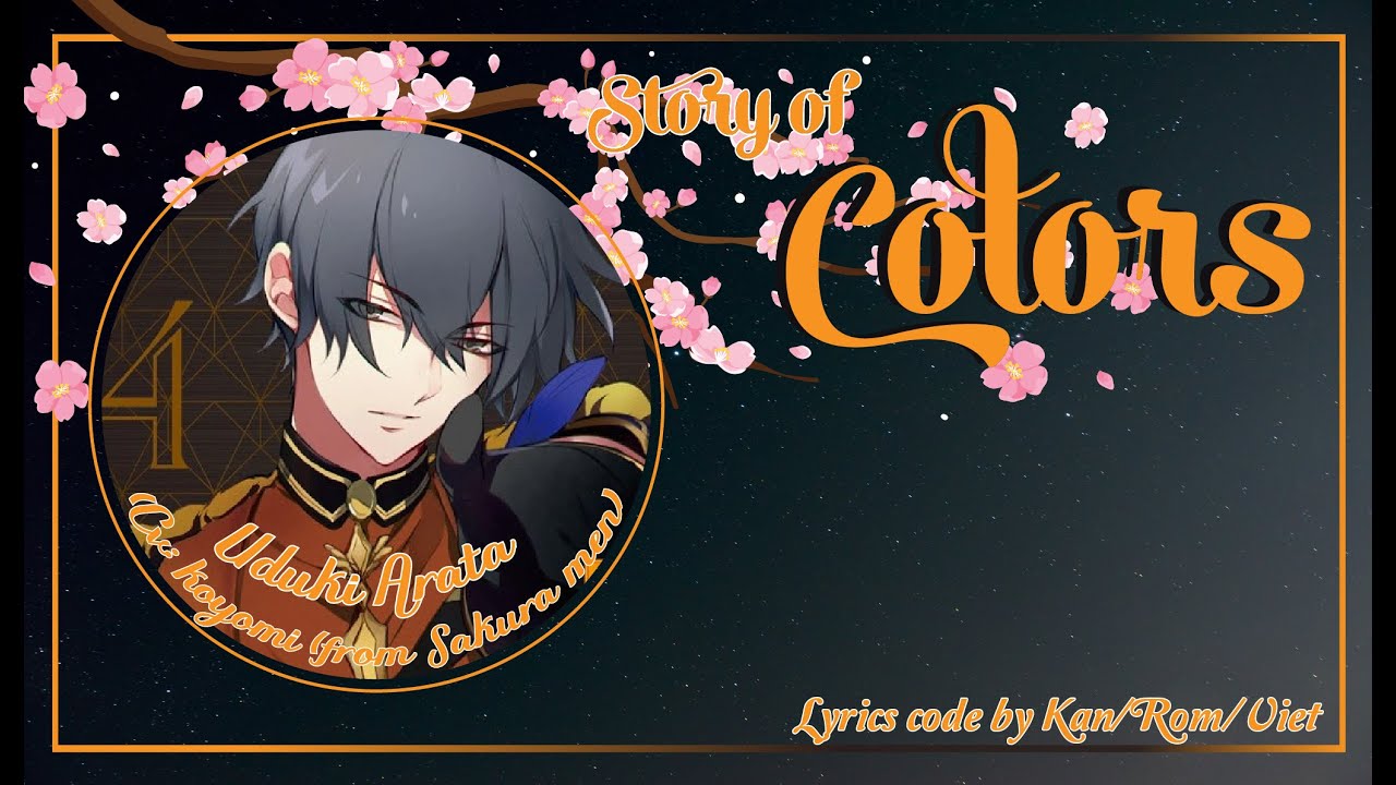 [Vietsub][Tsukiuta] Story of colors - Uduki Arata (koyomi from Sakura men)