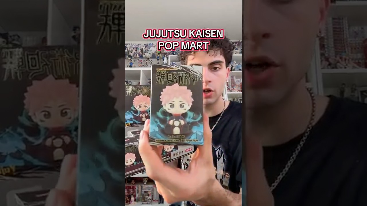 JUJUTSU KAISEN X POP MART BLINDBOXES! #jujutsukaisen #popmart