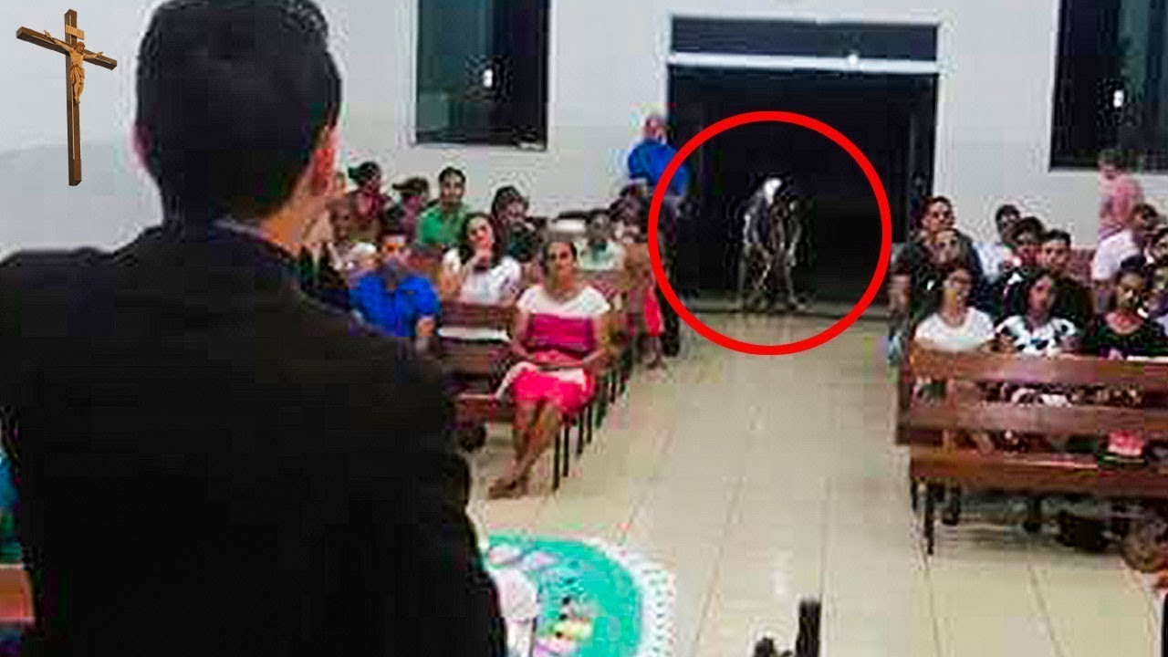 COISAS ESTRANHAS CAPTURADAS EM IGREJAS