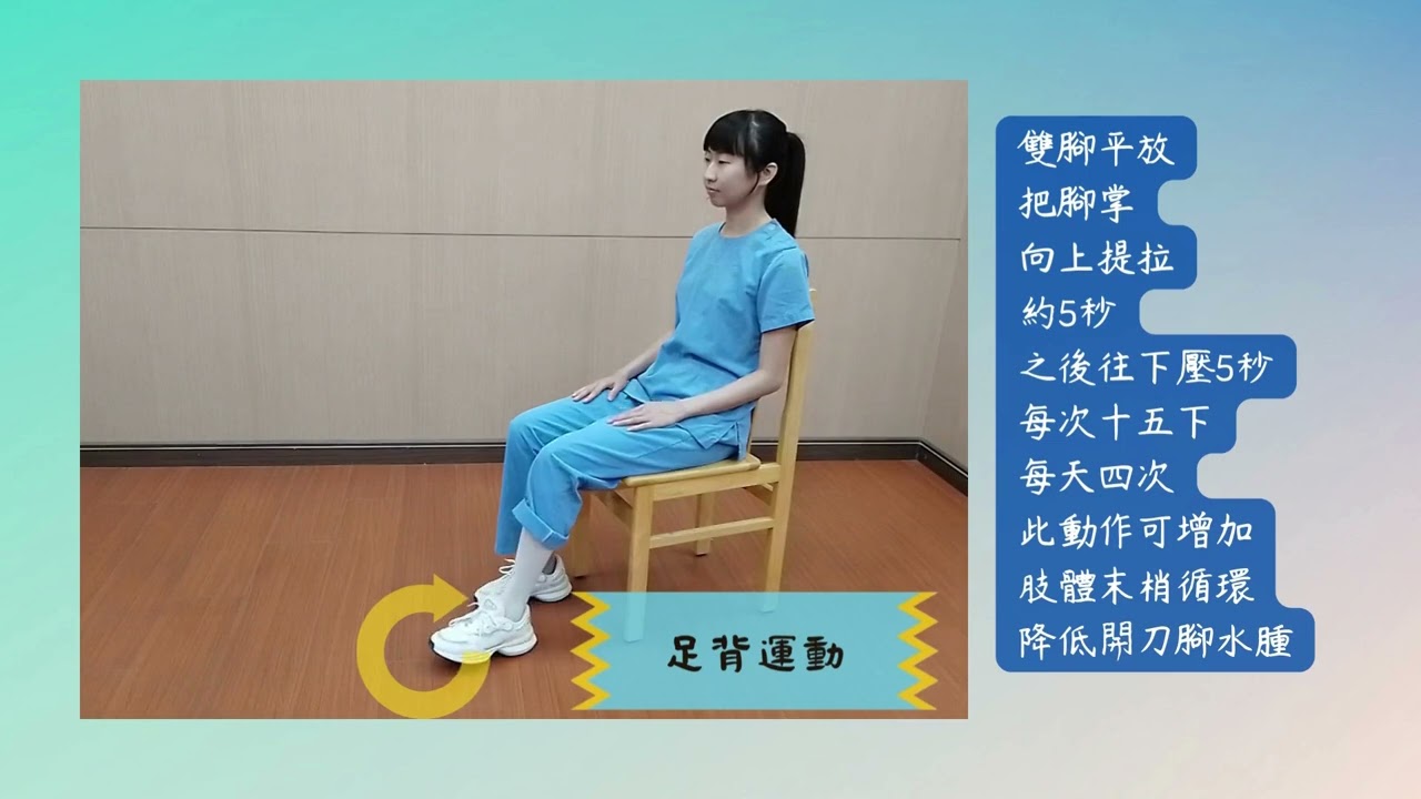 義大醫療財團法人  髖關節置換術後  居家復健運動