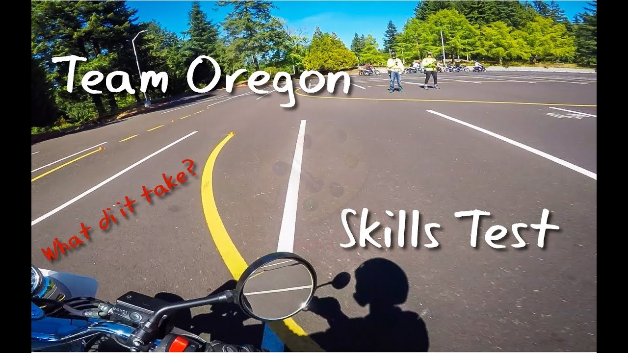 Team Oregon Motorcycle Skills Test, What Does it Take? | 2019 Intermediate