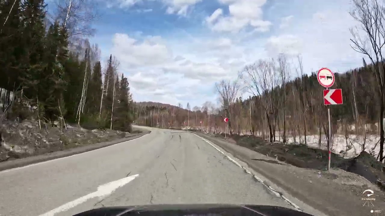 ШЕРЕГЕШ Новосибирск 4k. Весенняя красота сибирских равнин и закат