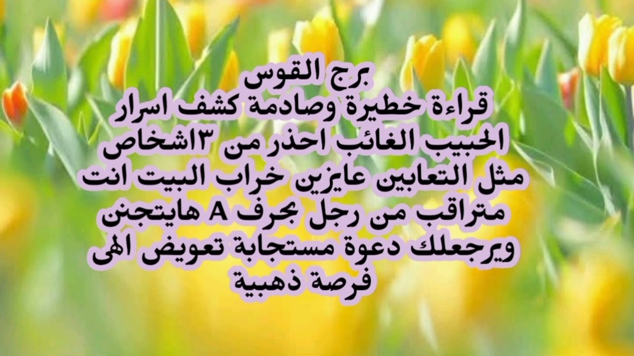 برج القوس قراءة خطيرة وصادمة كشف اسرار الحبيب الغائب احذر من ٣اشخاص مثل التعابين عايزين