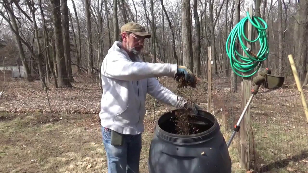 Improvised Leaf Mulcher