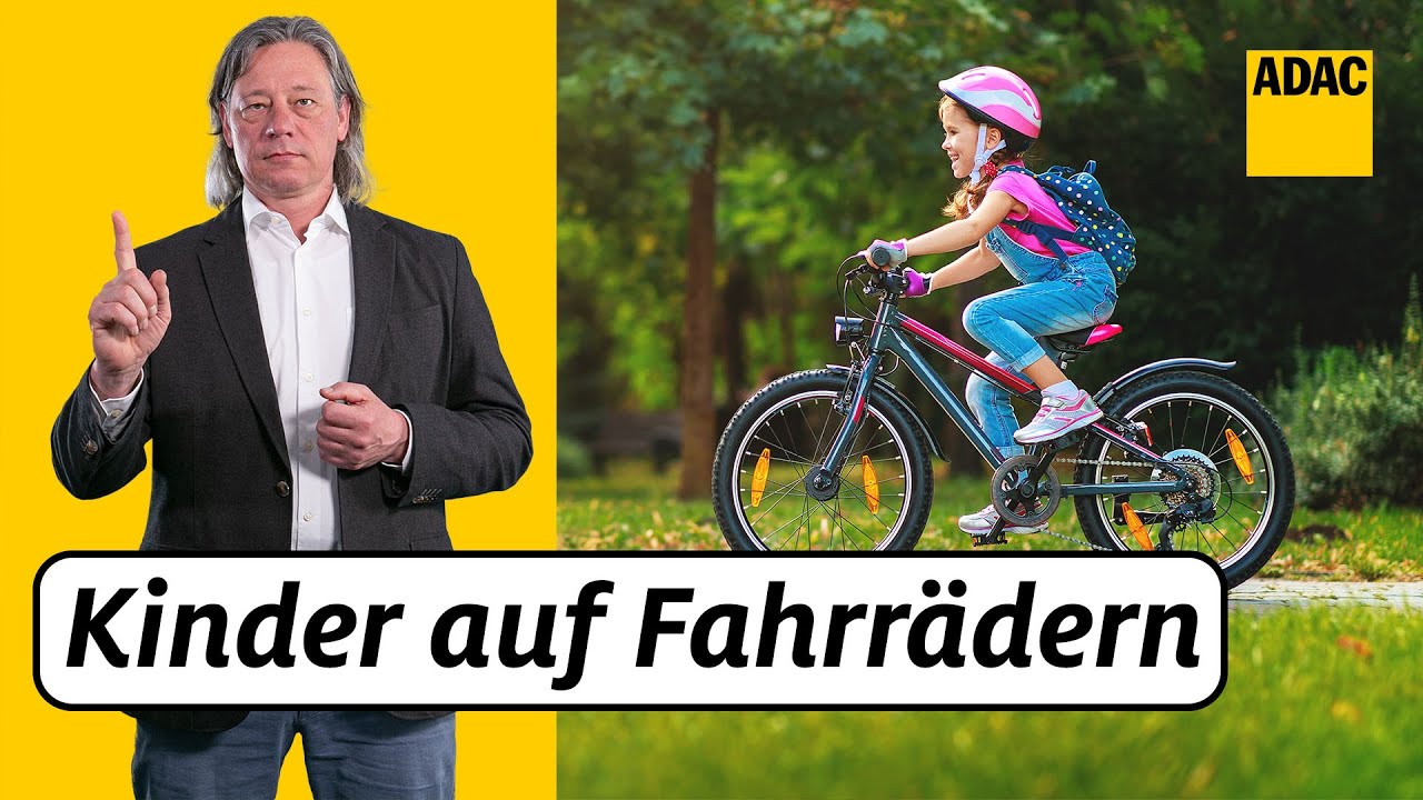 Dürfen Kinder immer auf dem Bürgersteig fahren? Was ist mit den Eltern? | ADAC | Recht? Logisch!
