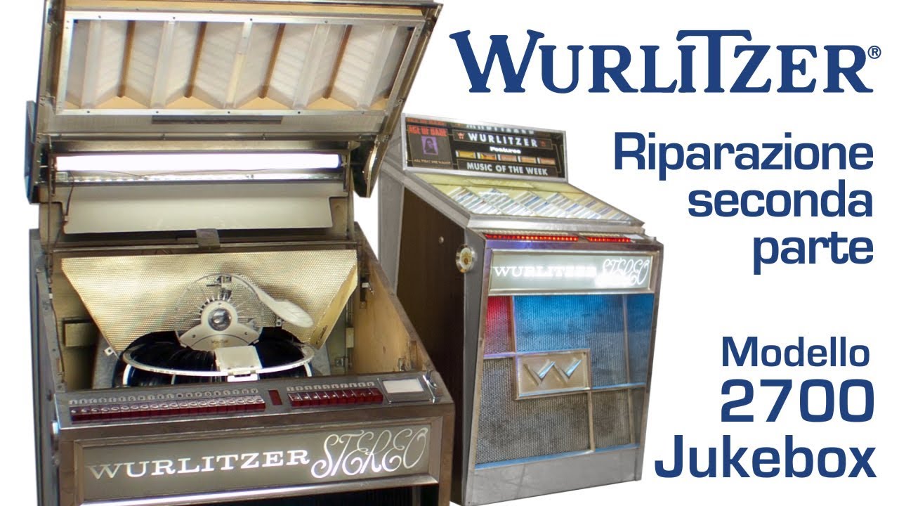 Jukebox Wurlitzer 2700 - Riparazione seconda parte