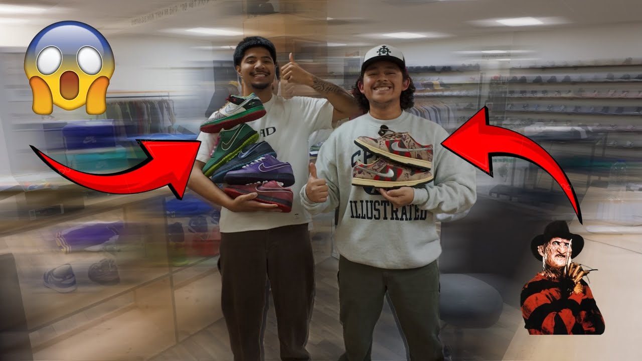 My Biggest Cashout Ever! Day in the Life Buying & Selling Sneakers at Holy Ground & Sneaker Soufflé