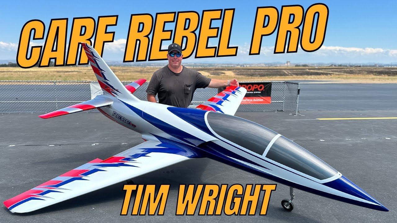 CARF Rebel Pro: Tim Wright setup and test flight