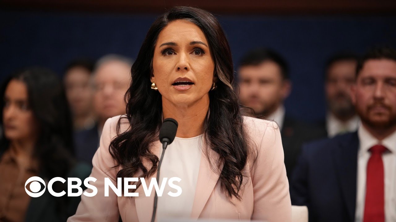 Tulsi Gabbard resigning as Trump's director of national intelligence | full coverage
