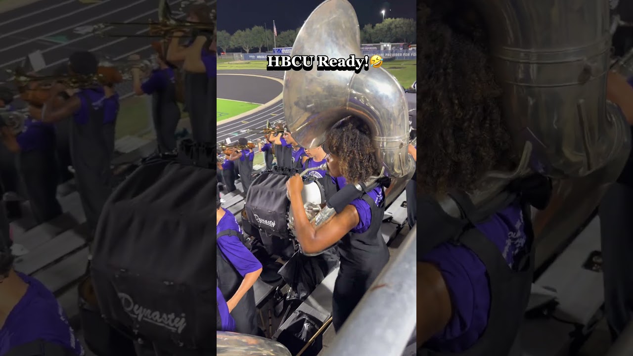 LEELYN with the band moves 🤣🤣🤣 #tuba #band #funny
