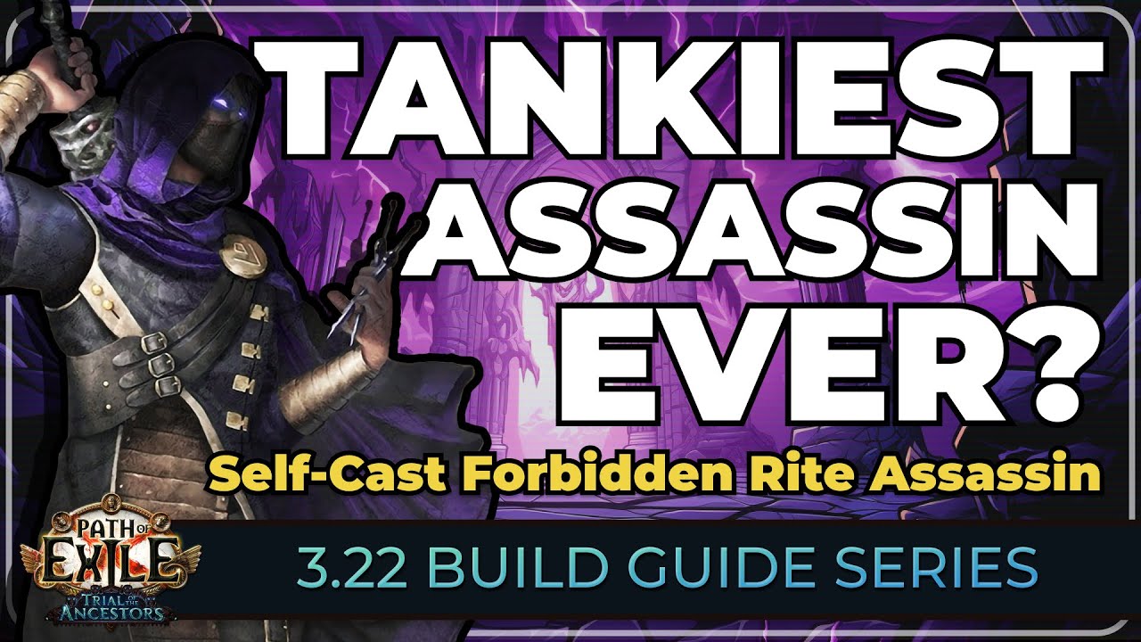 THICC Assassin Feels Amazing for Bossing AND Mapping! [PoE 3.22 Trial of the Ancestors Build Guide]