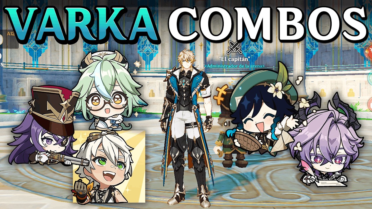 Varka C0/C1R1 Combos - DPS Comparision & Ranking