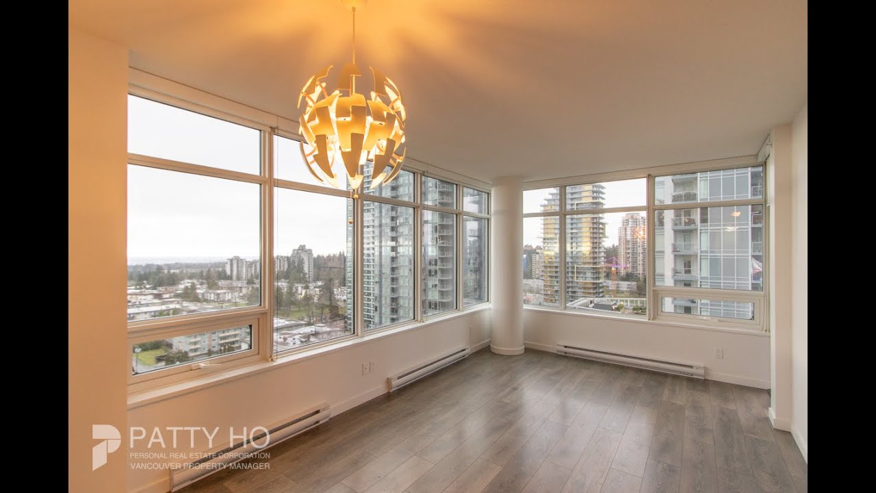 Burnaby Metrotown Condo For Rent - 901sqft Metroplace 1307 - 2 Bed 2 Bath with Parking and Storage