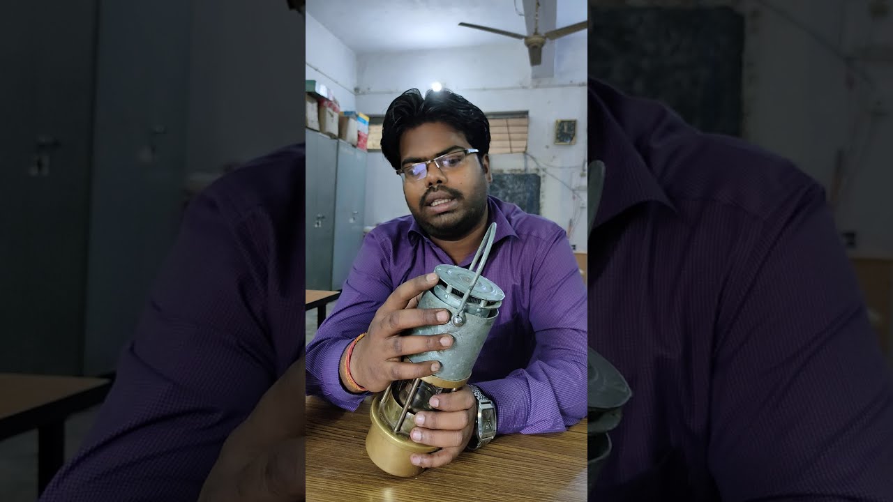 FLAME SAFETY LAMP  part 1