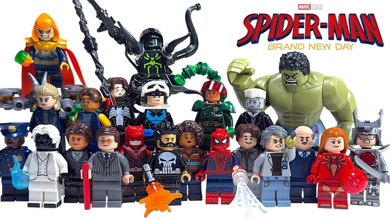 LEGO Spider Man: Brand New Day All Rumored And Confirmed Characters And How To Build Them! 