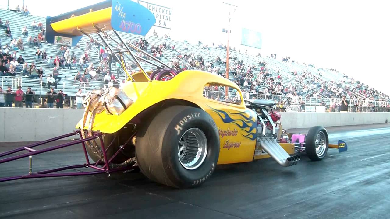 Outlaw Fuel Altereds @ The Texas State Championships (HD)