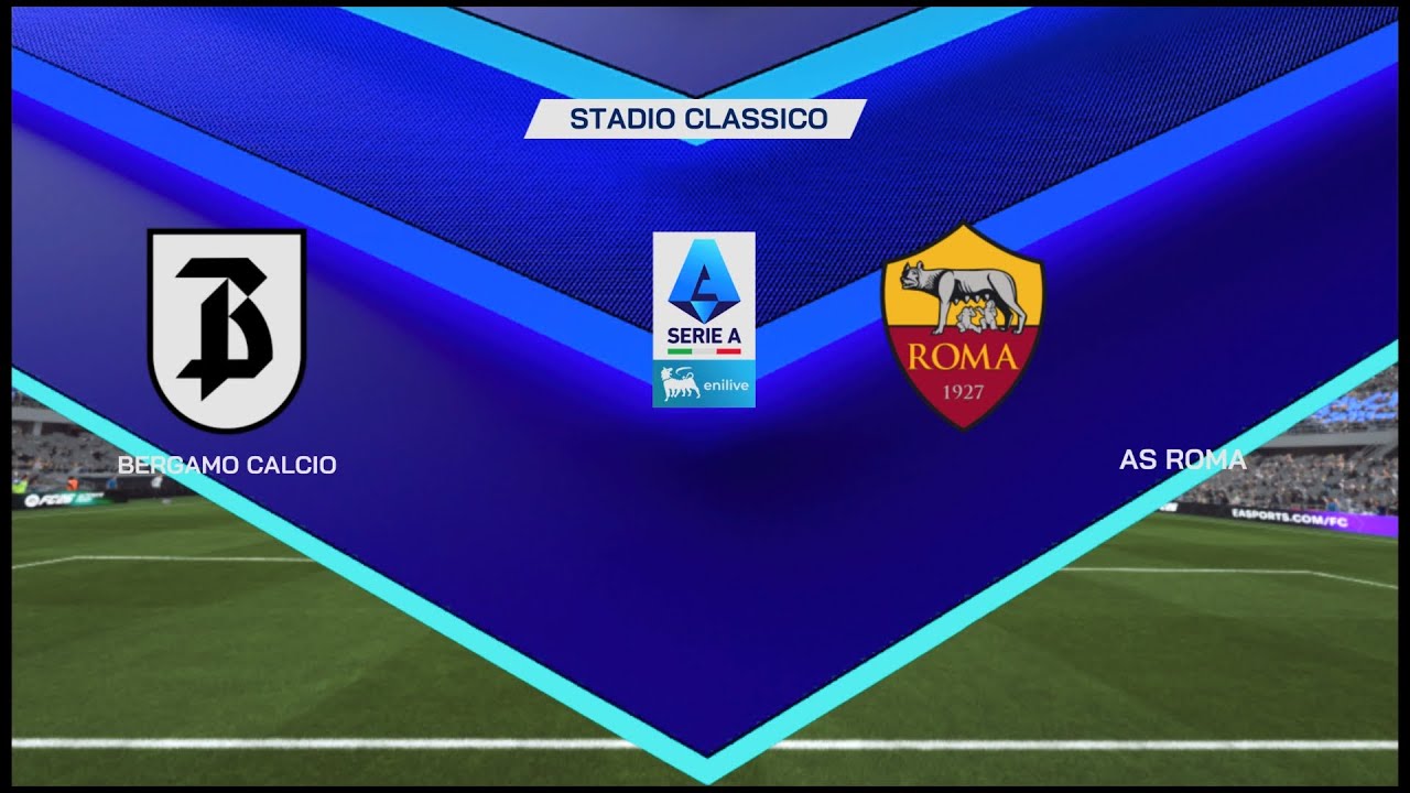 Atalanta vs AS Roma FC 26 Full Match Prediction & Gameplay (Serie A Matchday 18)[PS5][4K]