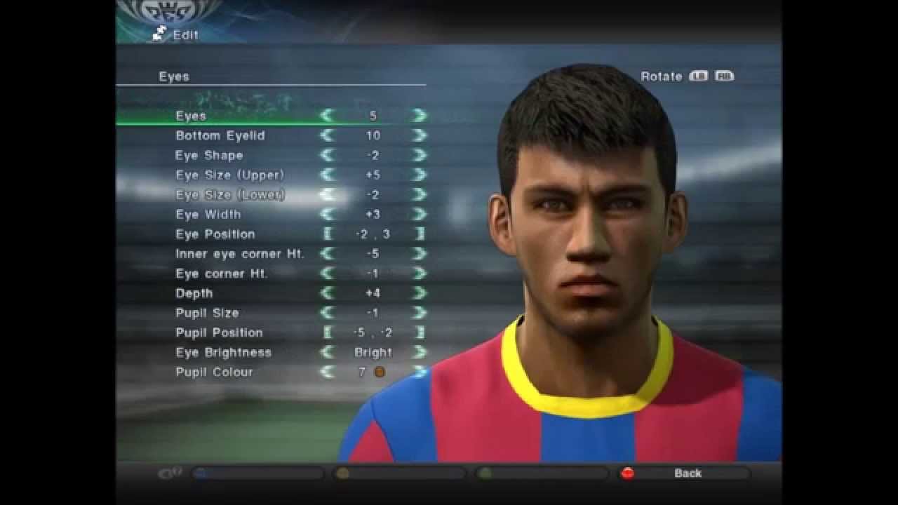 How To Create Neymar Jr In PES2011 By Fjorelo