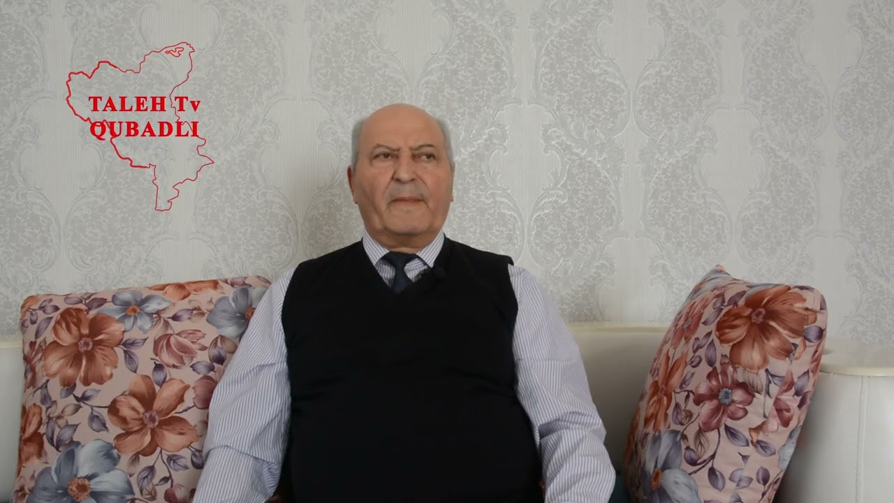 Qubadli rayon sakin iƏliyev  Razim  məllimlə söhbət