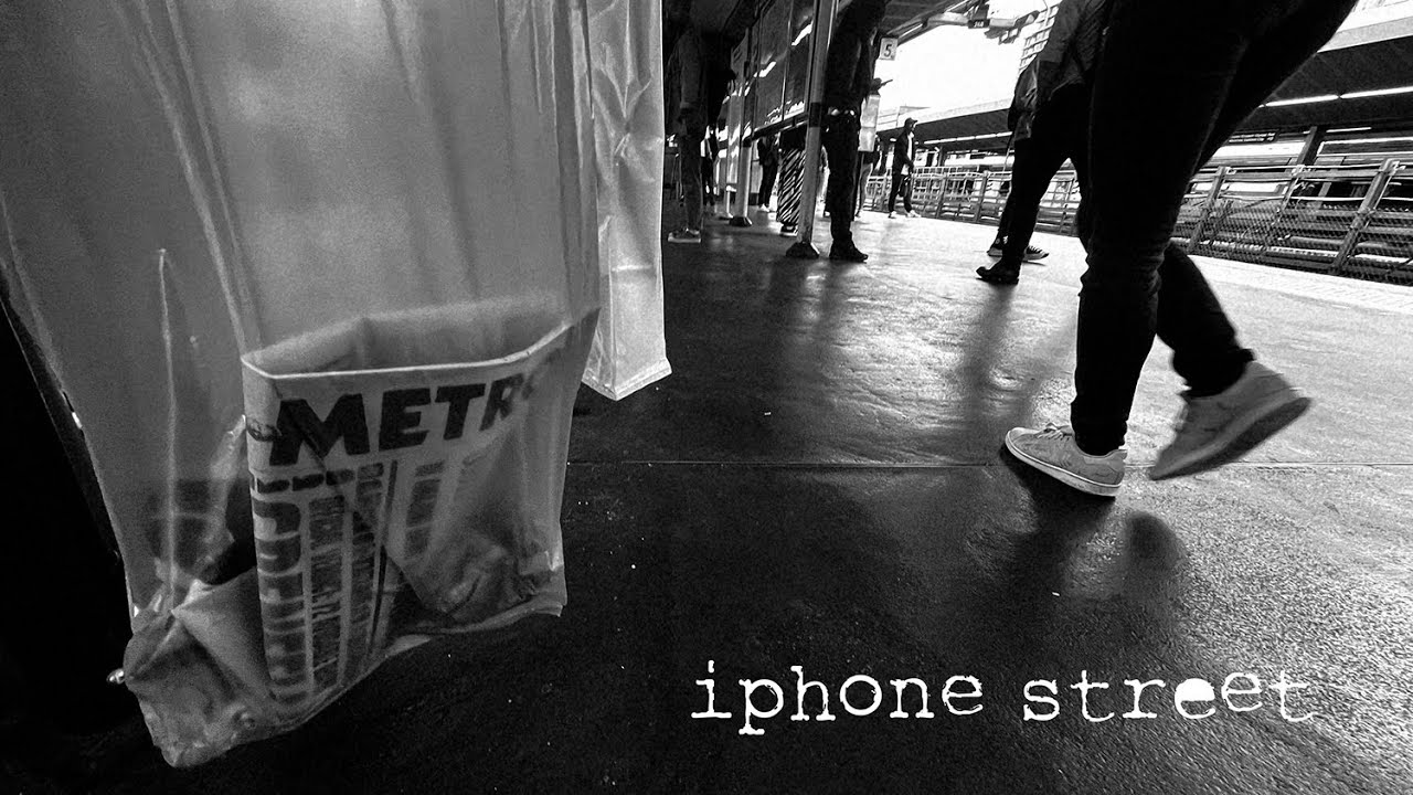 iPhone Street Photography Video in East London + Hipstamatic