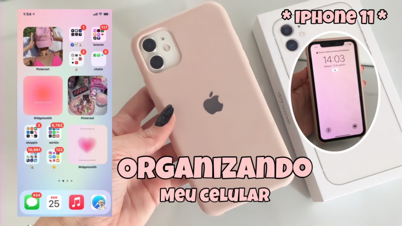 ORGANIZANDO MEU CELULAR NOVO - IPHONE 11