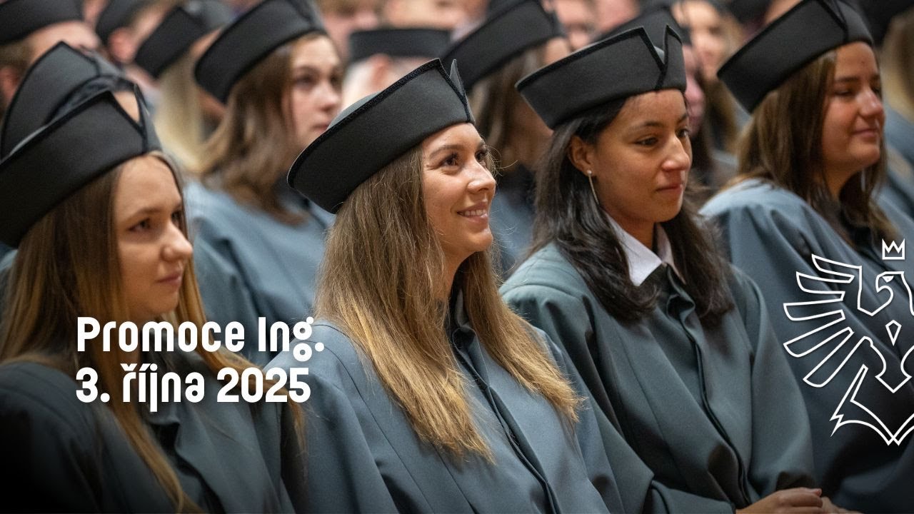 Slavností promoce inženýrů SU OPF, 3. 10. 2025