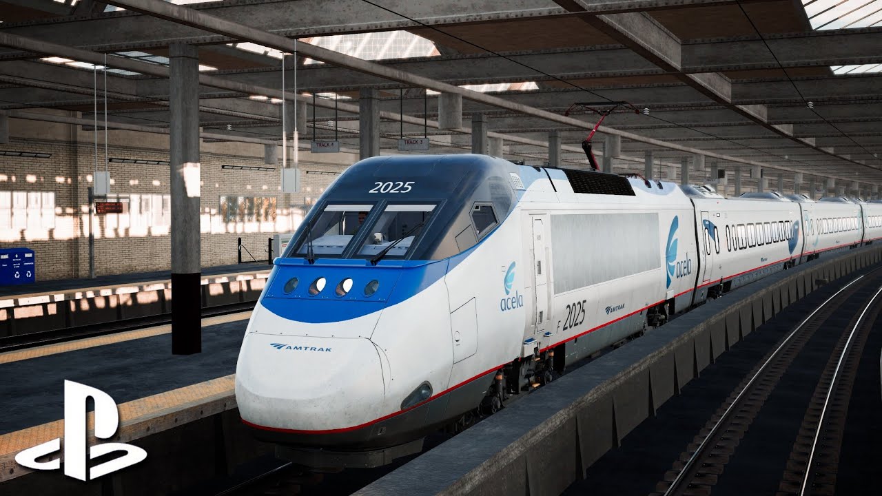Train Sim World® 4: New York to Trenton | Acela Express Amtrak