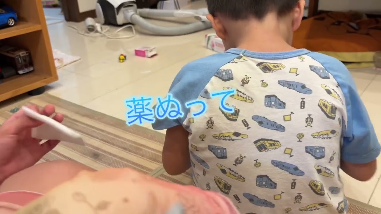 たーくん、薬を嫌がる…の巻！