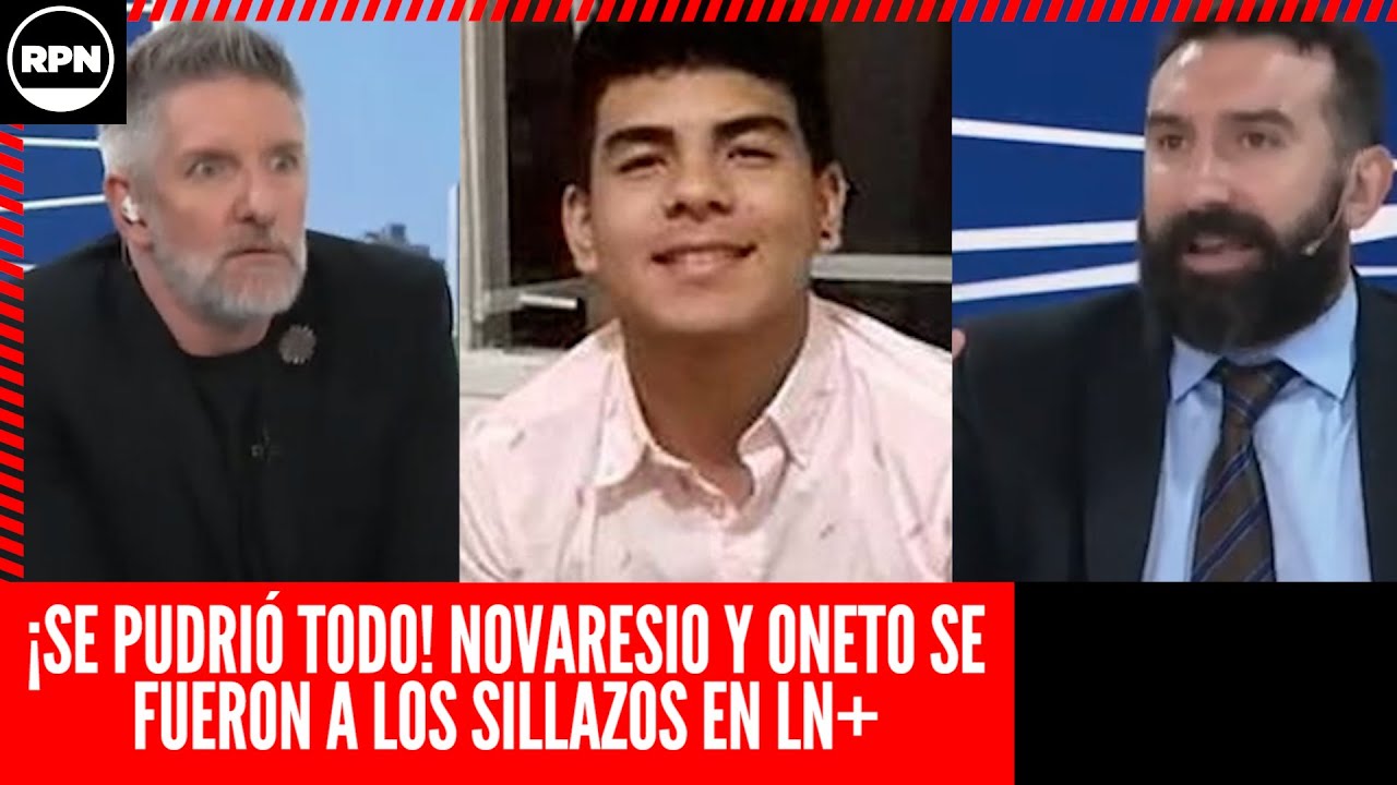 &iexcl;SE PUDRI&Oacute; TODO! Novaresio y Oneto SE FUERON A LOS SILLAZOS por el caso de Fernando B&aacute;ez Sosa