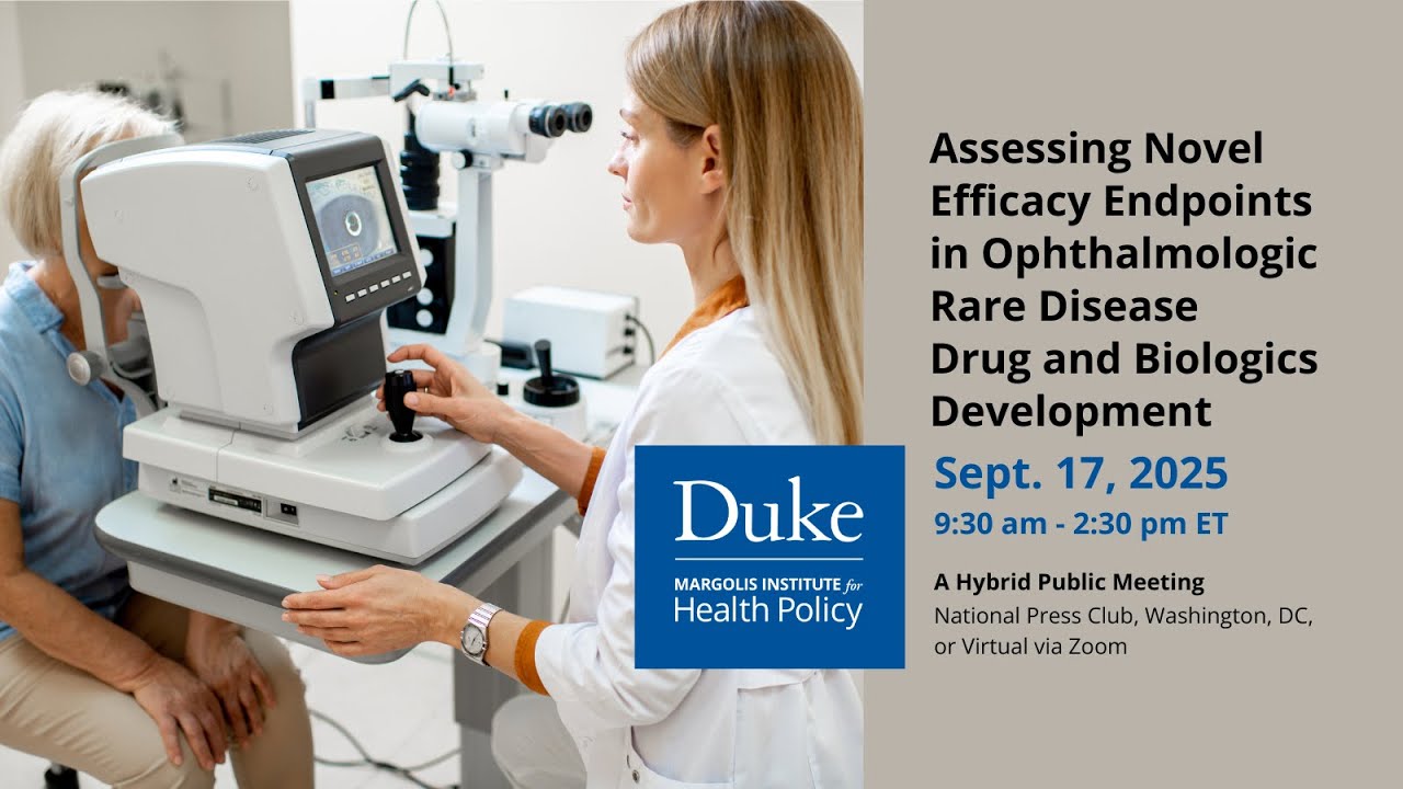 Assessing Novel Efficacy Endpoints in Ophthalmologic Rare Disease Drug and Biologics Development