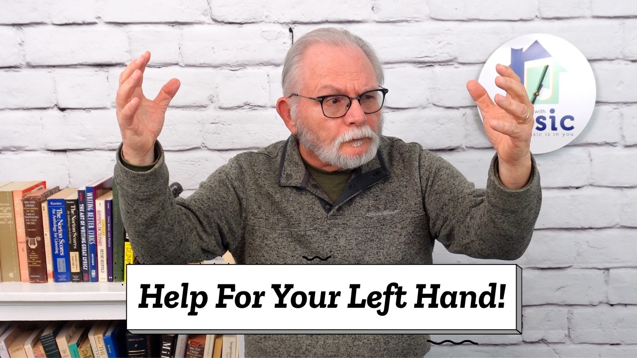 Проблема левой руки, с которой сталкивается каждый пианист