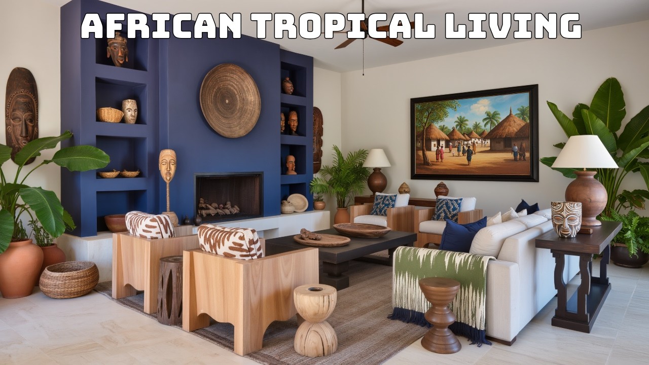 Inside a Luxury African Tropical Estate | Timeless Interiors & Village Stories