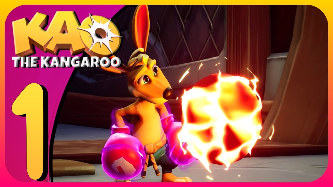 Kao the Kangaroo (2022) Walkthrough (Switch, PS5, PS4, XSeries X/S, PC) (No Commentary) Part 1