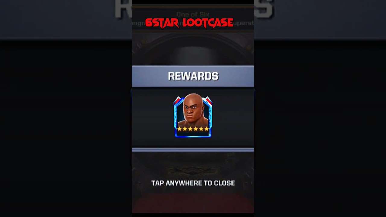 6 Star lootcase Opening in WWE Mayhem 😱🔥 #shorts