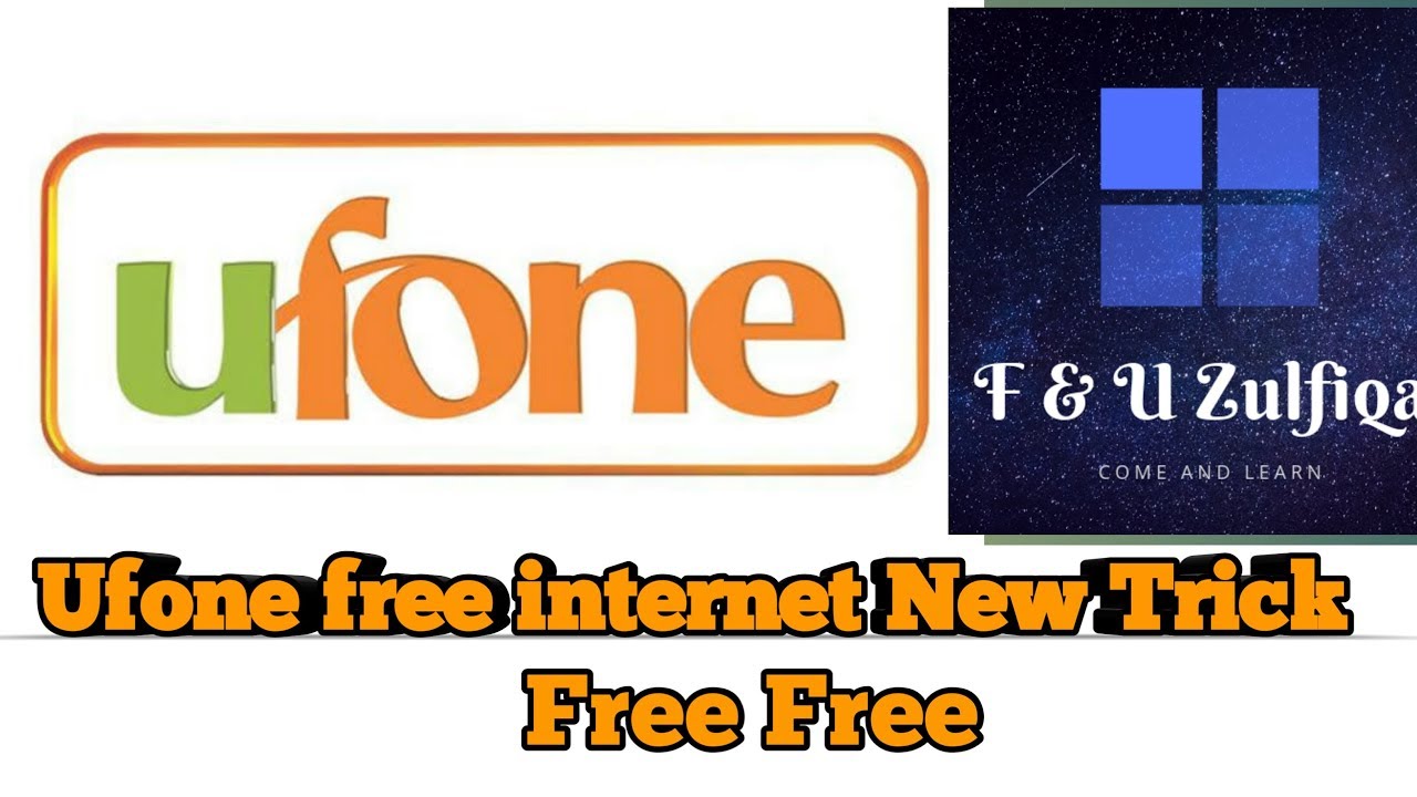 Ufone Free internet 2018 || Ufone free internet Code