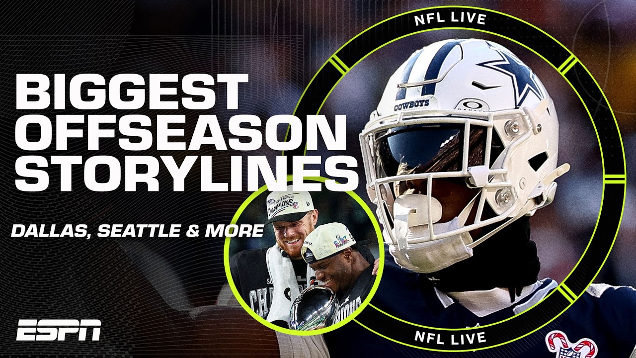 Cowboys' George Pickens pursuit HEATS UP 👀 + Analyzing Seahawks' free agents & extensions | NFL Live