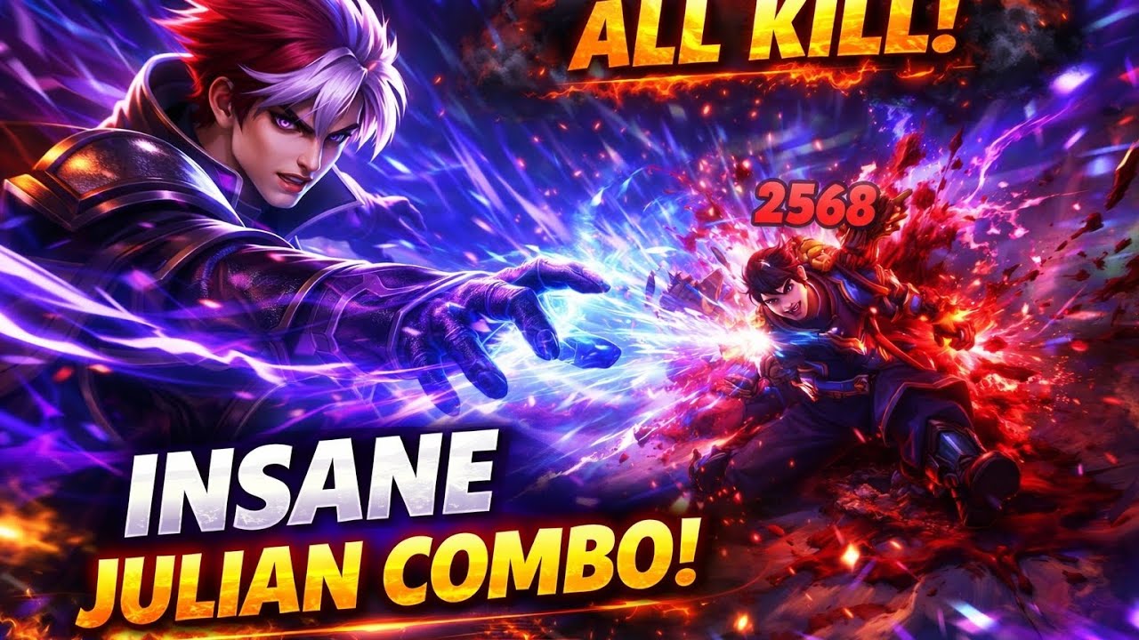 The Most Insane Julian!.#mlbb #mobilelegends#mlbb#julian#