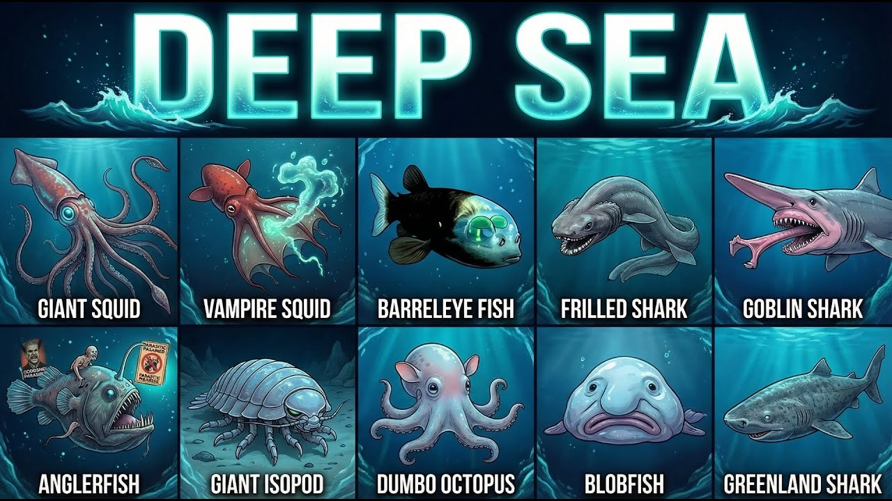 10 Deep Sea Creatures Scientists Can't Explain
