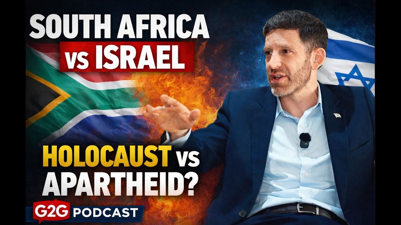 E43: Ariel Seidman - Apartheid vs Holocaust | Israeli Ambassador on Palestine, South Africa & ICJ