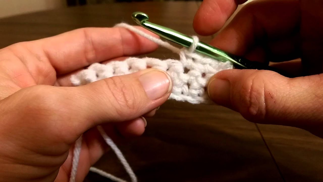 Crochet Tutorial sc, hdc, dc stitches