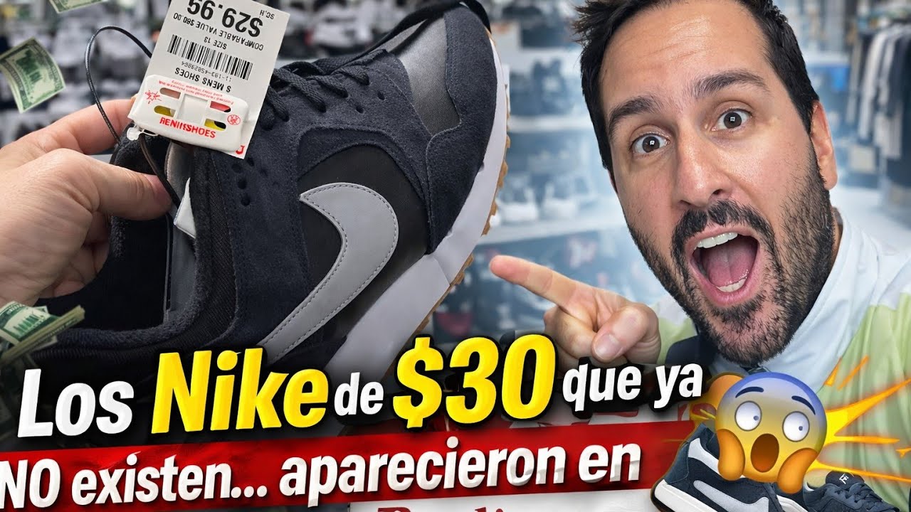 💥 Los Nike de $30 que ya NO existen… aparecieron en Burlington 🤯👟