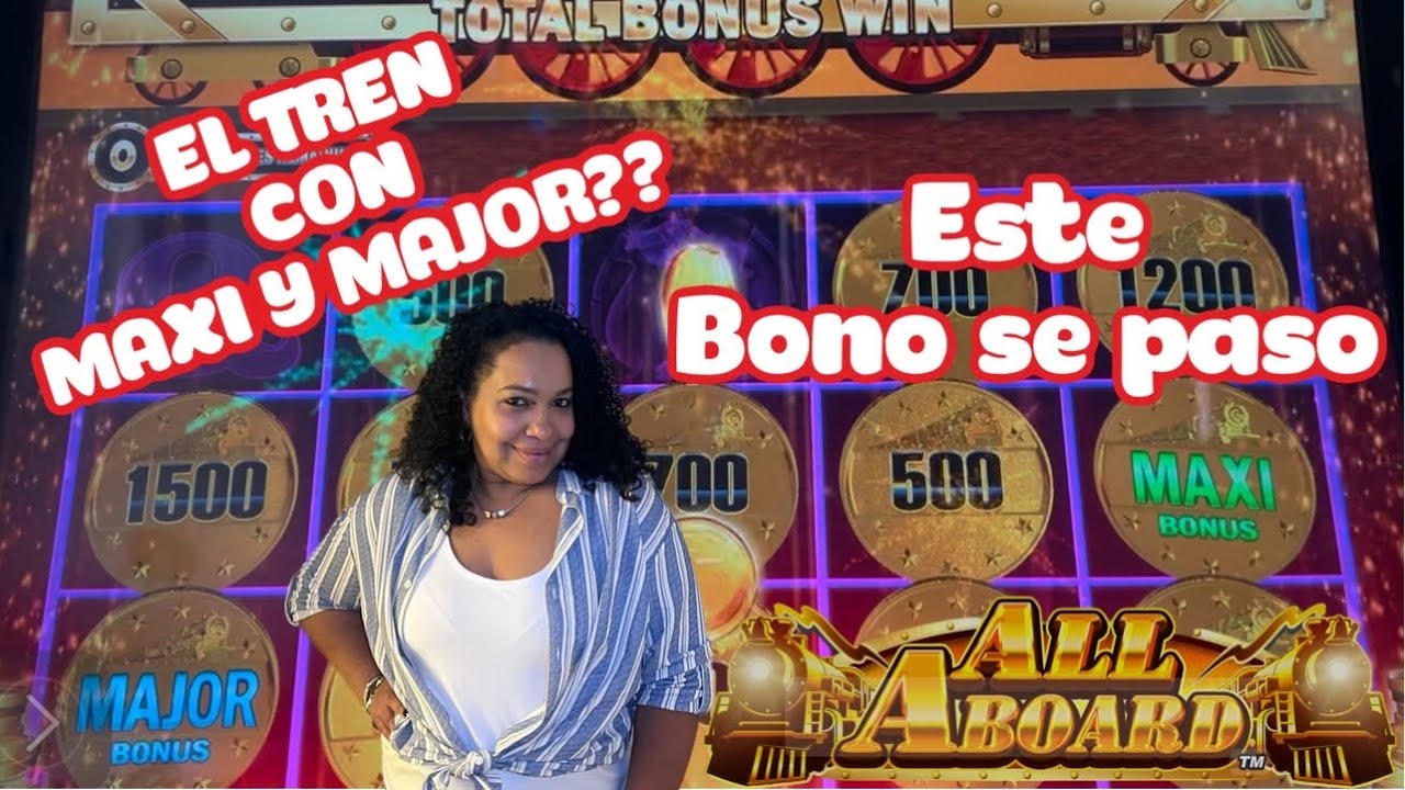 APOSTE PARA QUE ME LLEGUE EL TREN DE LA SUERTE!! EN EL CASINO